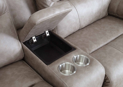 Davenport Duvall Greige Reclining Sectional