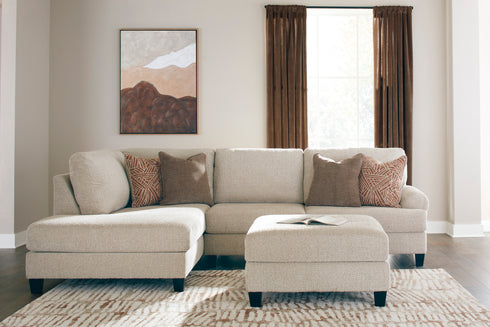 Steelwater Retreat LAF Latte Sectional