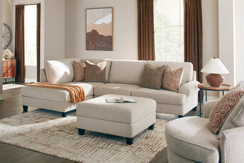 Steelwater Retreat LAF Latte Sectional