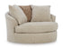 Steelwater Retreat Latte Oversized Swivel Accent Chair