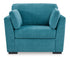 Keerwick Teal Chair and a Half