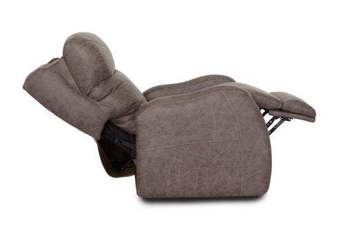 Oxford Boswell Dove Power Lift Recliner w/ Power Headrest & Lumbar