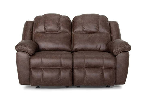 Castello Walnut Rocking Reclining Loveseat