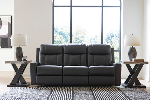 Mackmenville Carbon Reclining Sofa