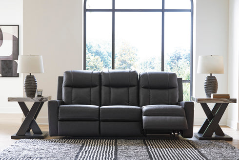 Mackmenville Carbon Reclining Sofa