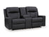 Mackmenville Carbon Reclining Loveseat w/ Console