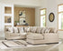 Laurelgrove RAF Chaise Pebble Sectional