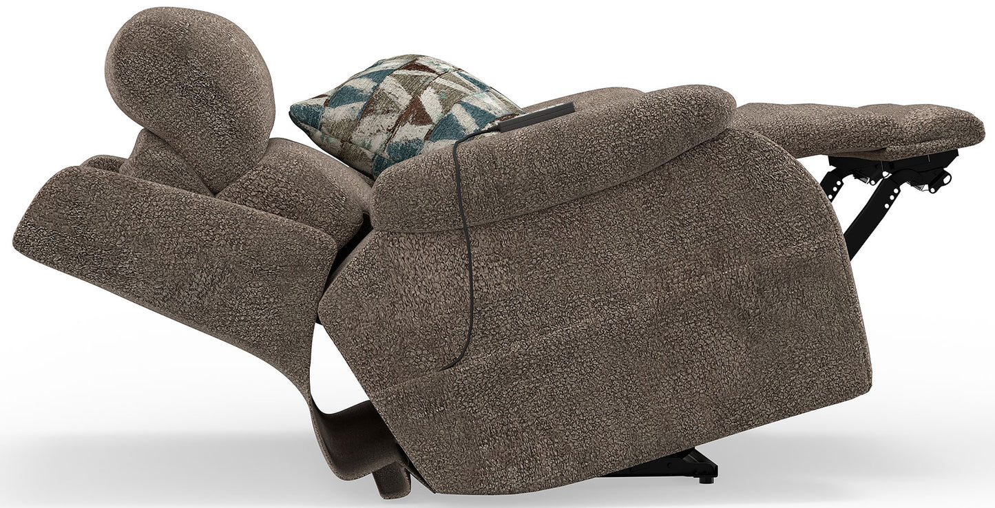 Joya Mushroom Power Lay Flat Recliner w/ Heat, Massage, Lumbar & Zero G