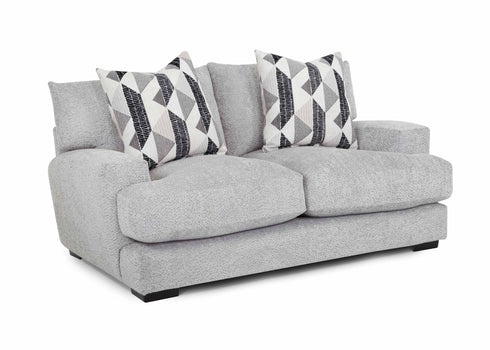 Galaxy Cozy Dove Loveseat