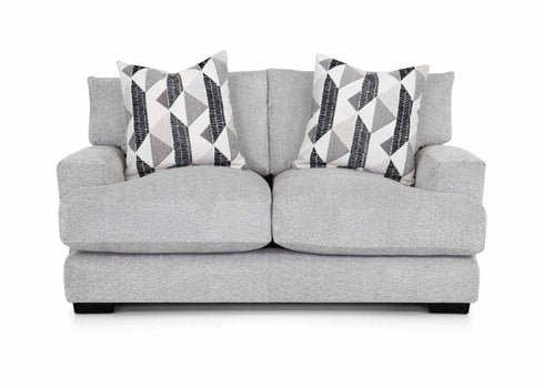 Galaxy Cozy Dove Loveseat