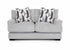 Galaxy Cozy Dove Loveseat