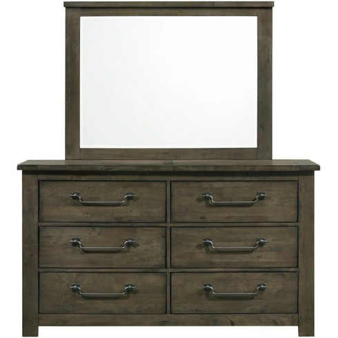 Maverick Grey Dresser & Mirror