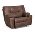 Burton Halston Mocha Oversized Snuggler Recliner
