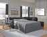 Altari Slate Full Sleeper Sectional w/ RAF Chaise