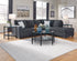 Altari Slate Full Sleeper Sectional w/ RAF Chaise