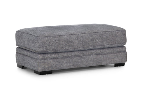 Juno Crosby Denim Ottoman