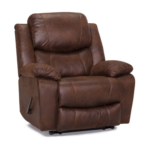 Caeser Westview Cocoabean Oversized Rocker Recliner