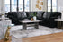 Midnight Madness L shaped Sectional