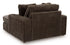 Midnight Madness Chocolate Oversized Chaise Chair