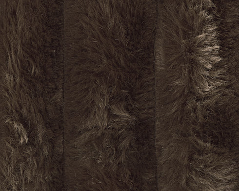 Midnight Madness L shaped Chocolate Sectional