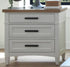 Americana Modern 3 Drawer Nightstand