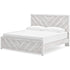 Cayboni Whitewash Panel Bed