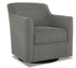 Bradney Smoke Swivel Accent Chair