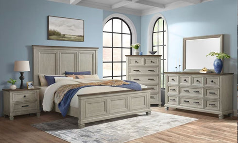 Farmington Bed, Dresser & Mirror