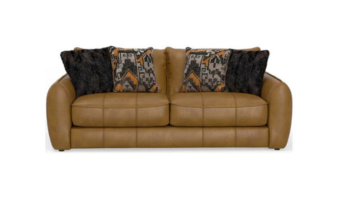 Corvara Caramel Sofa & Loveseat