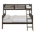 Sami Espresso Twin/Full Bunk Bed w/Ladder