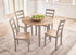 Harperfield Natural/Gray 5 Piece Dining Set