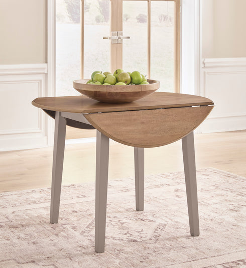 Harperfield Natural/Gray 5 Piece Dining Set