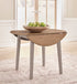 Harperfield Natural/Gray 5 Piece Dining Set