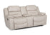 Decker Easter Buff Reclining Loveseat with Console