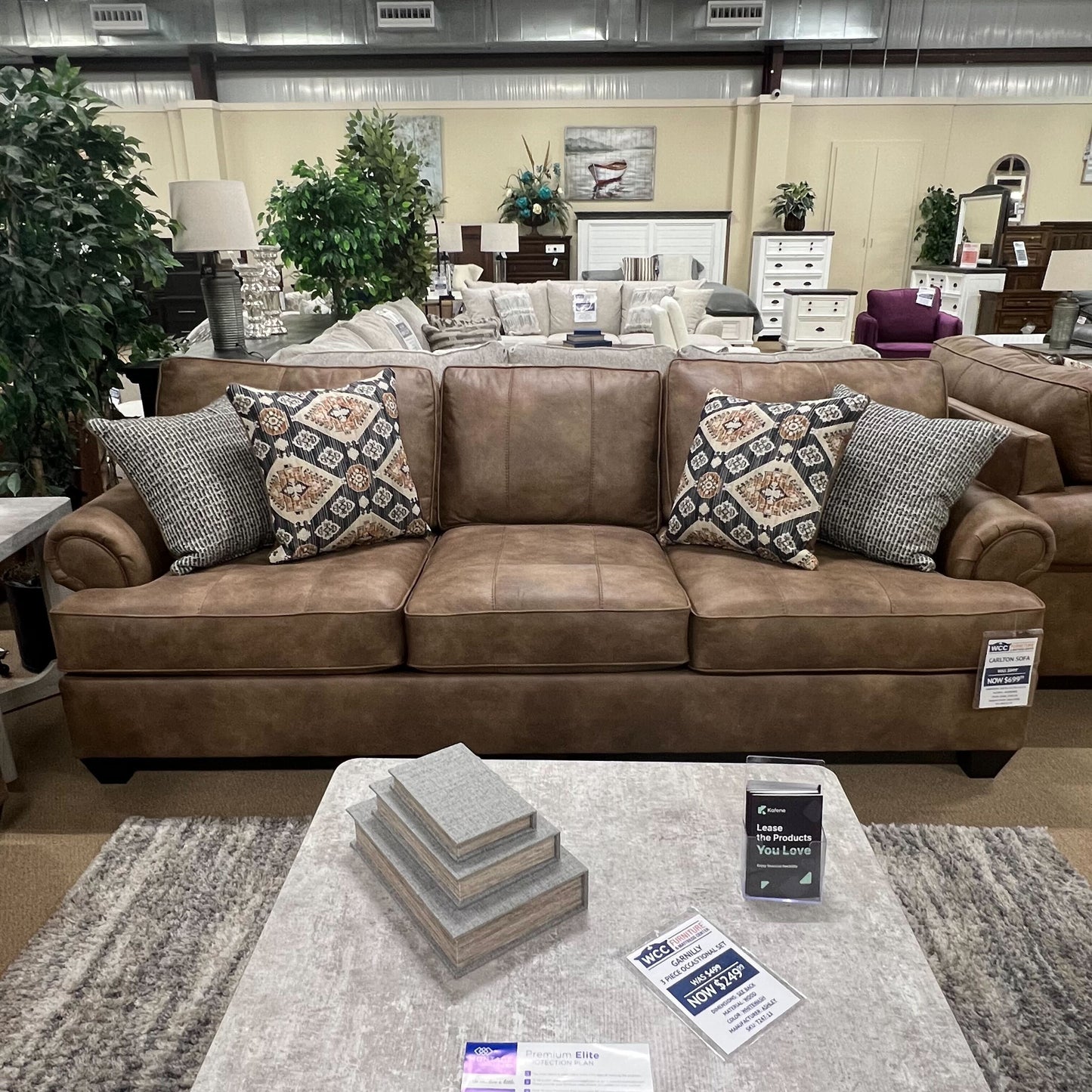 Carlton Camel Sofa