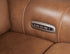 Seville Cognac Power Reclining Loveseat