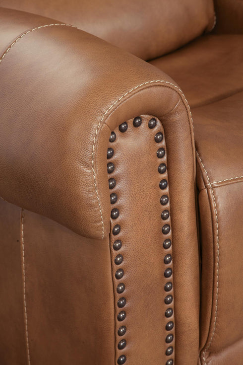 Seville Cognac Power Reclining Sofa & Loveseat