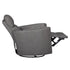 Radius Nickel Grey Manual Swivel Glider Recliner