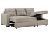 Noah Flippable Convertible Storage Tan Sofa Sleeper