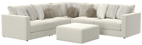 Ritzy Bone L-Shape Sectional