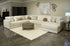 Ritzy Bone U-Shape Sectional w/ RAF Chaise