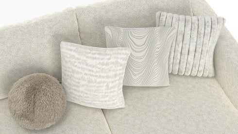 Ritzy Bone LAF Sofa Chaise