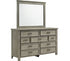 Sullivan Grey Dresser & Mirror