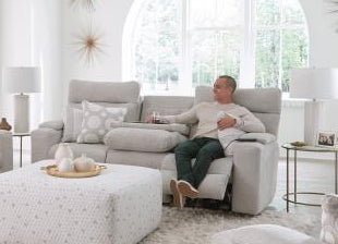 Sanctuary Winter Power Reclining Sofa W/ Heat & Massage