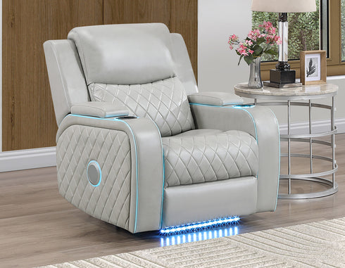 Luna Ice Power Recliner w/ Bluetooth Audio