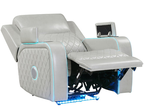 Luna Ice Power Recliner w/ Bluetooth Audio