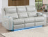 Luna Ice Power Reclining Sofa w/ DDT & Bluetooth Audio