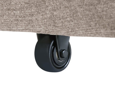Noah Flippable Convertible Storage Tan Sofa Sleeper