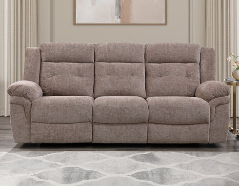 Sydney Brown Gliding Reclining Sofa
