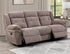 Sydney Brown Gliding Reclining Sofa